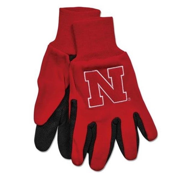 Mcarthur Towels & Sports Nebraska Cornhuskers  Two Tone Gloves - Adult 9960695967